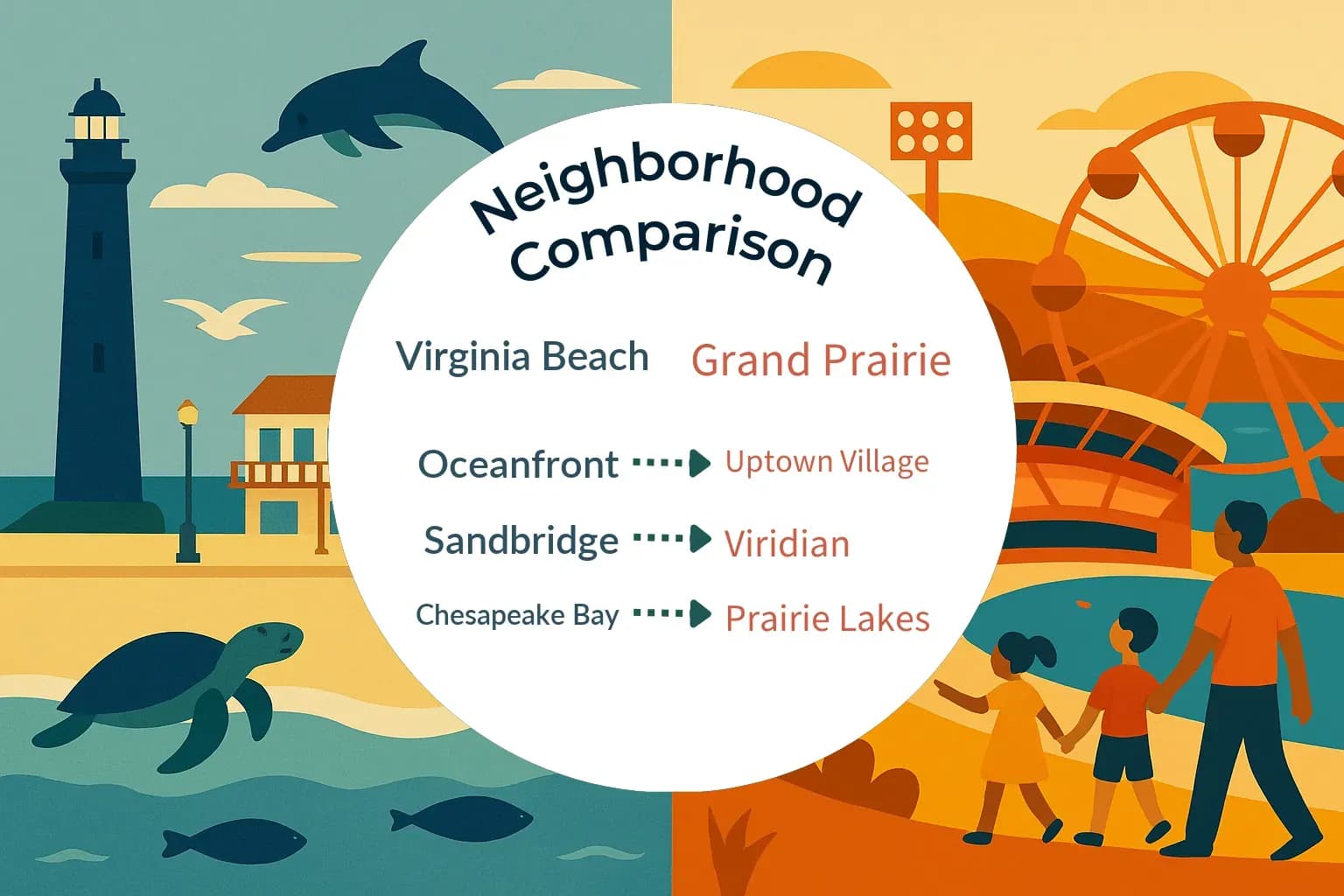 Virginia Beach vs Grand Prairie Neighborhood Comparison