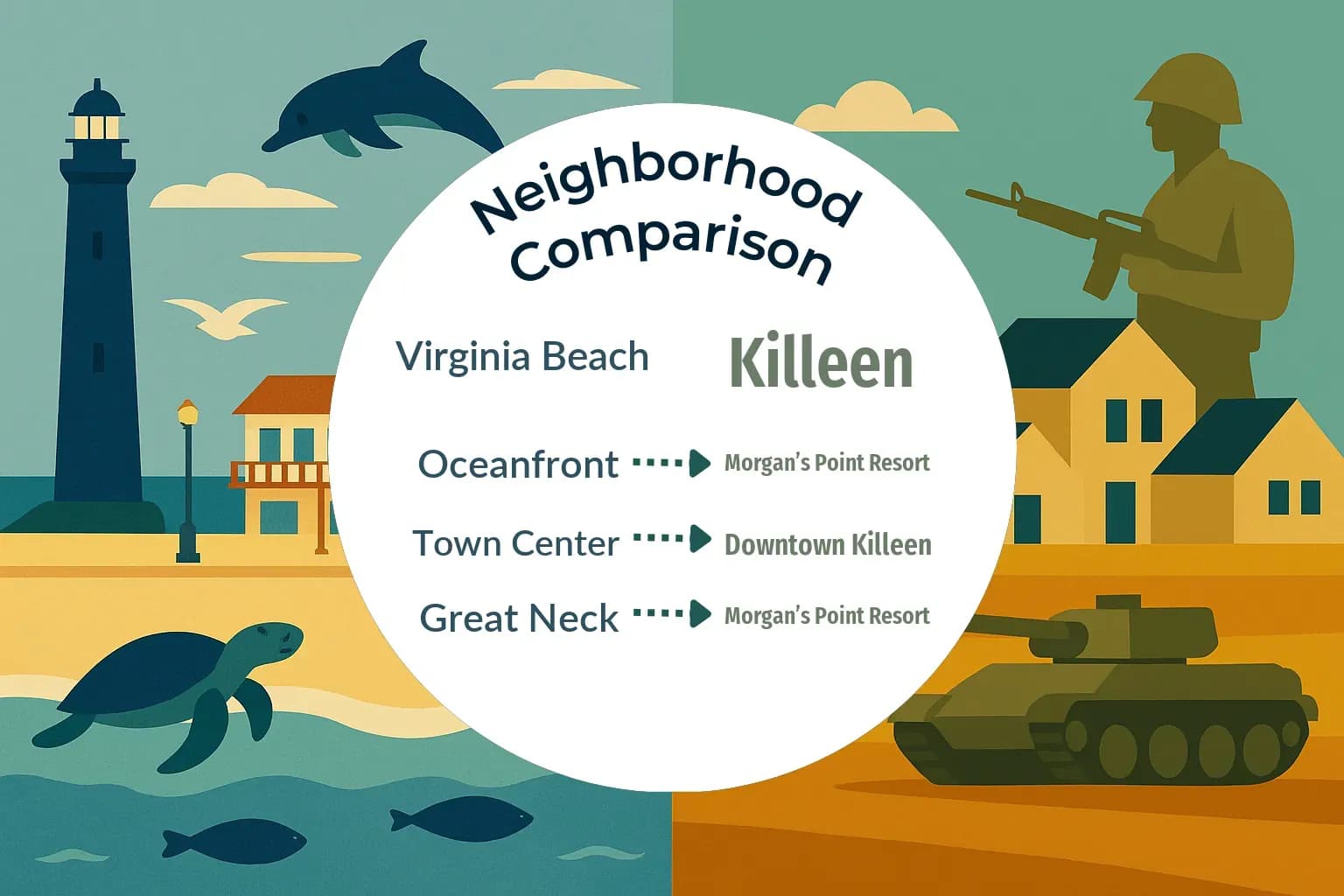 Virginia Beach vs Killeen Neighborhood Comparison