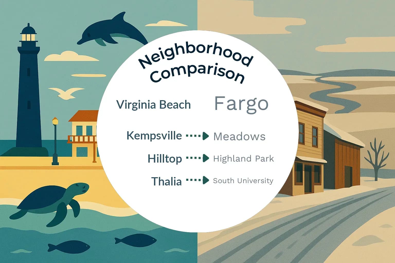 Virginia Beach vs Fargo Neighborhood Comparison