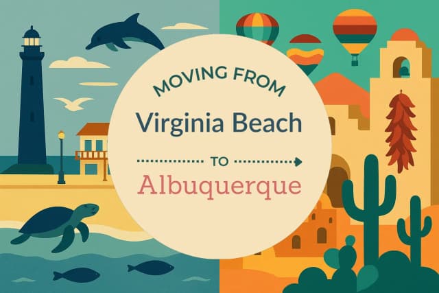 Moving from Virginia Beach to Albuquerque