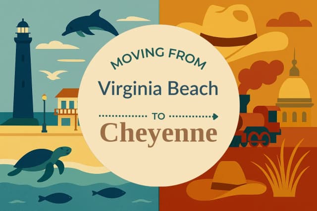 Moving from Virginia Beach to Cheyenne