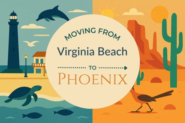 Moving from Virginia Beach to Phoenix