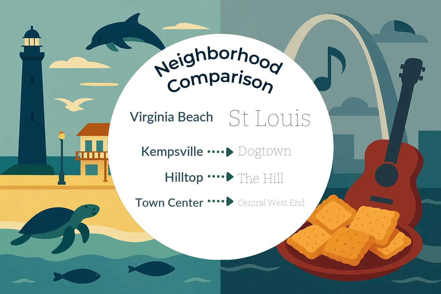 Virginia Beach vs St. Louis Neighborhood Comparison