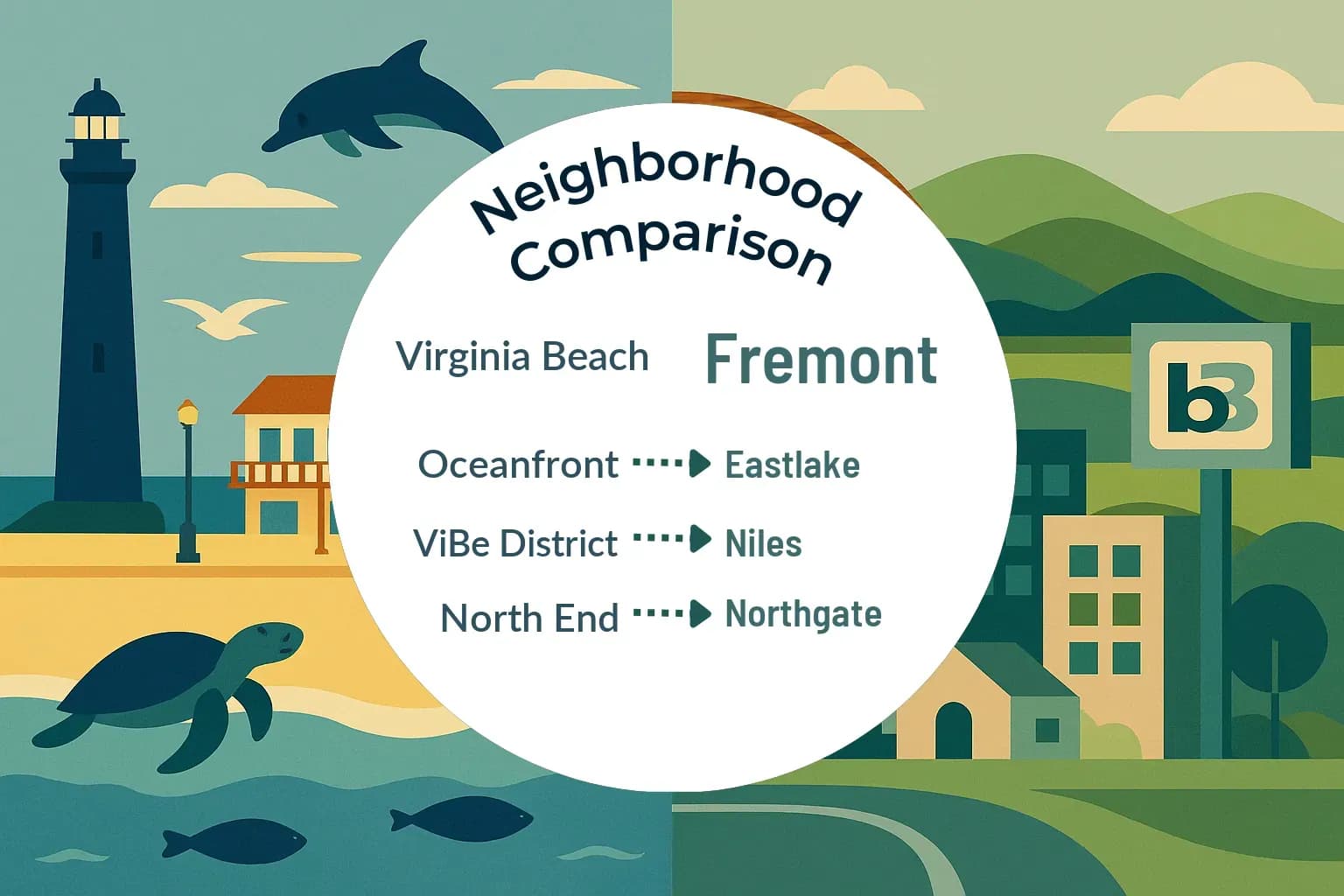 Virginia Beach vs Fremont Neighborhood Comparison