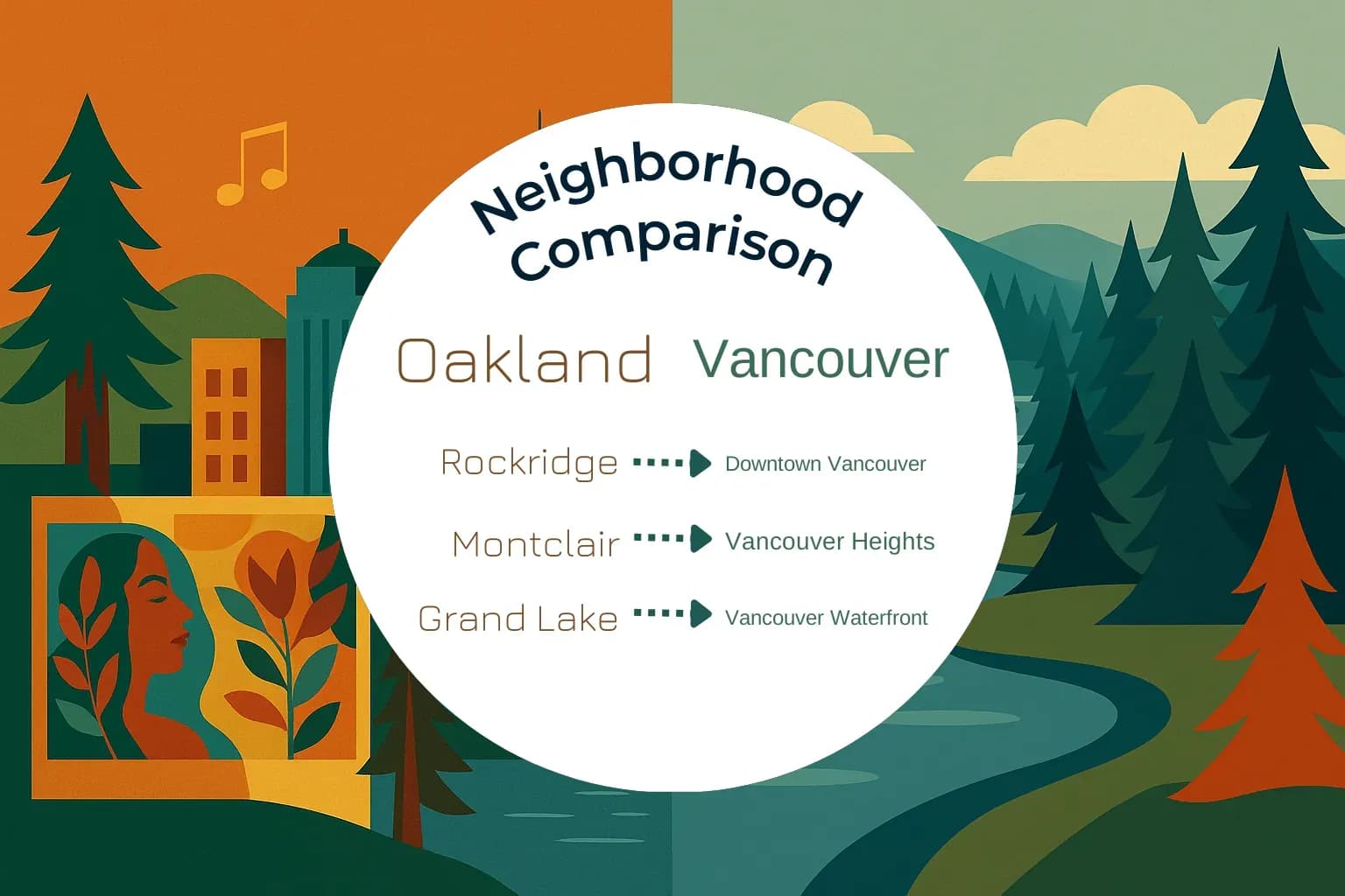 Oakland vs Vancouver Neighborhood Comparison