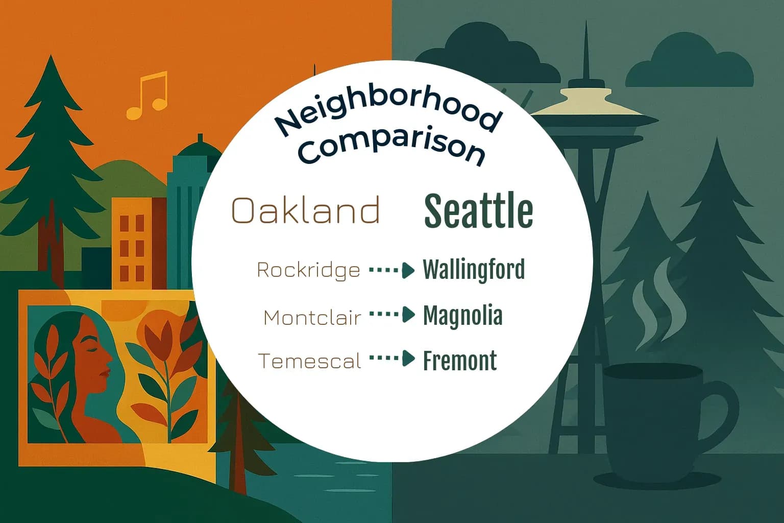Oakland vs Seattle Neighborhood Comparison