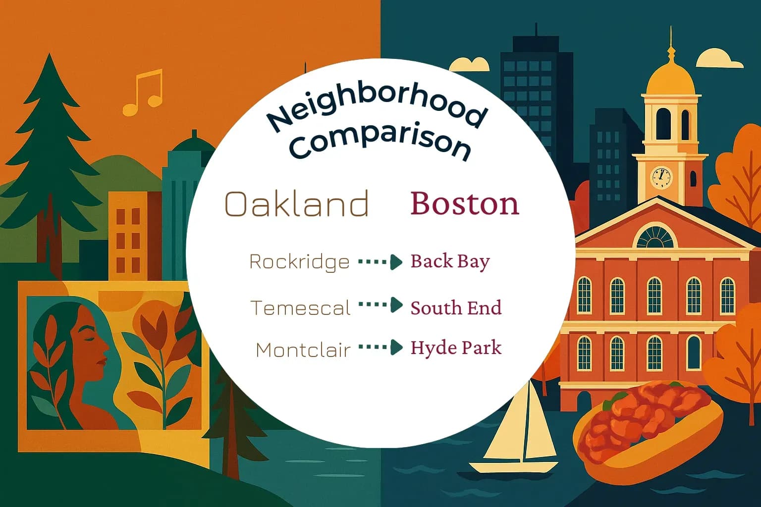 Oakland vs Boston Neighborhood Comparison