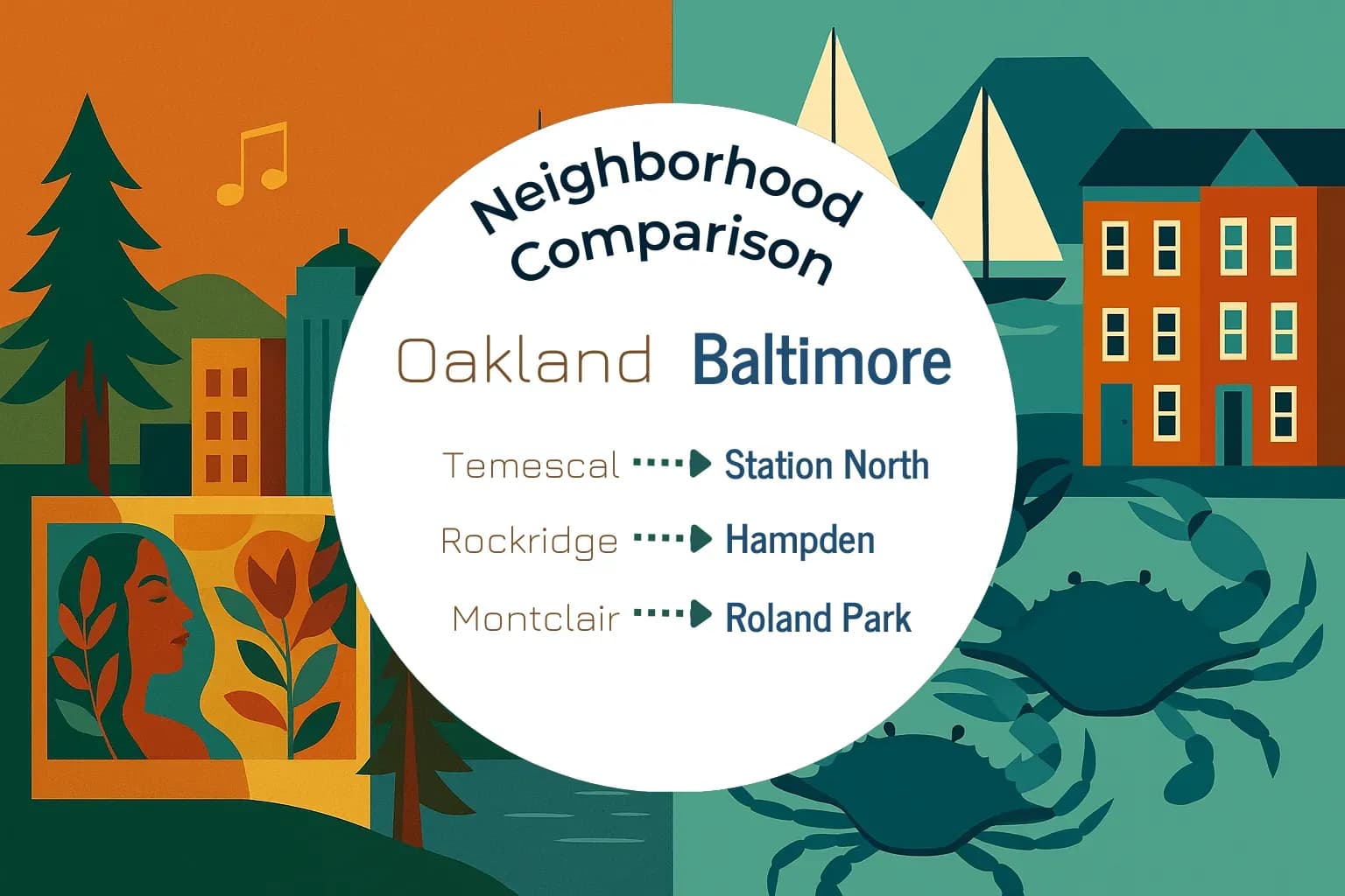 Oakland vs Baltimore Neighborhood Comparison
