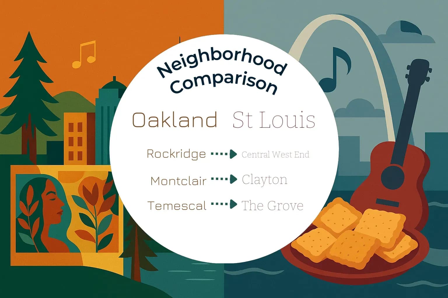 Oakland vs St. Louis Neighborhood Comparison