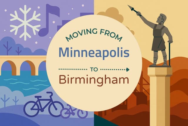 Moving from Minneapolis to Birmingham