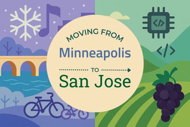 Moving from Minneapolis to San Jose