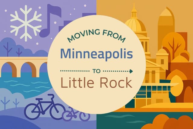 Moving from Minneapolis to Little Rock