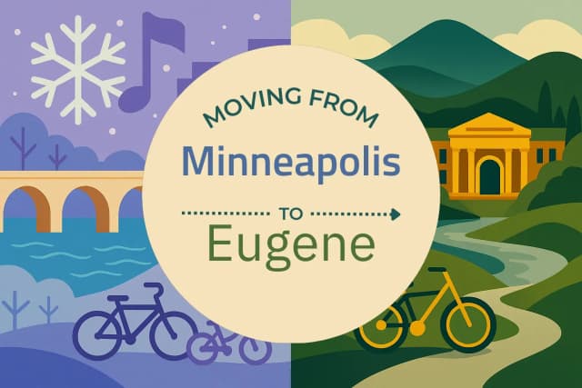 Moving from Minneapolis to Eugene