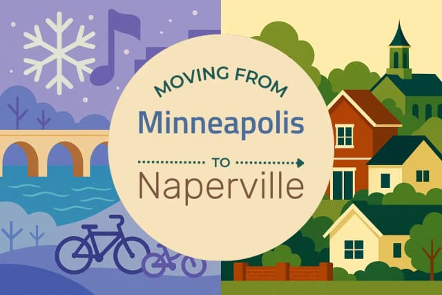 Moving from Minneapolis to Naperville