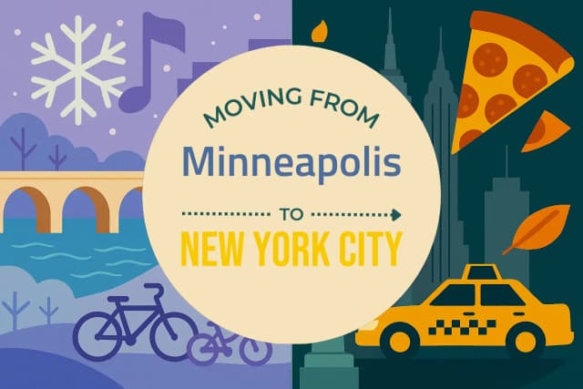 Moving from Minneapolis to New York City