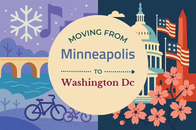 Moving from Minneapolis to Washington DC