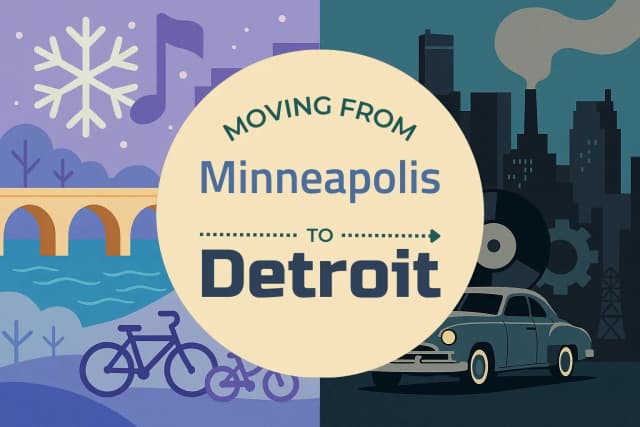 Moving from Minneapolis to Detroit