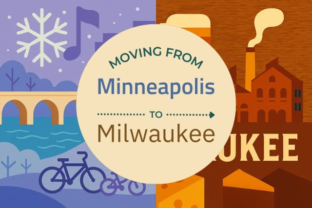 Moving from Minneapolis to Milwaukee
