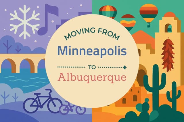 Moving from Minneapolis to Albuquerque