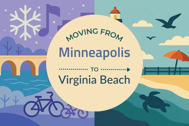 Moving from Minneapolis to Virginia Beach