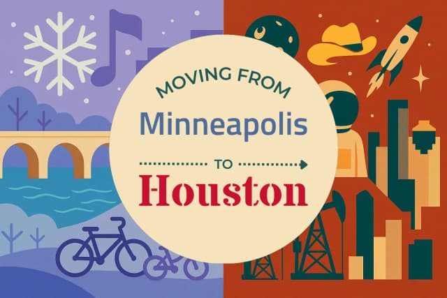 Moving from Minneapolis to Houston
