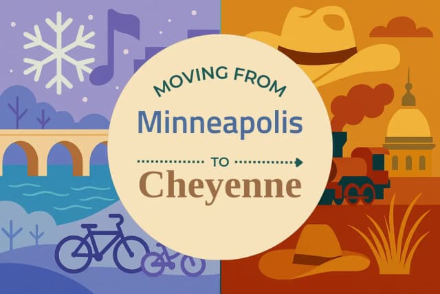 Moving from Minneapolis to Cheyenne