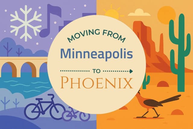 Moving from Minneapolis to Phoenix