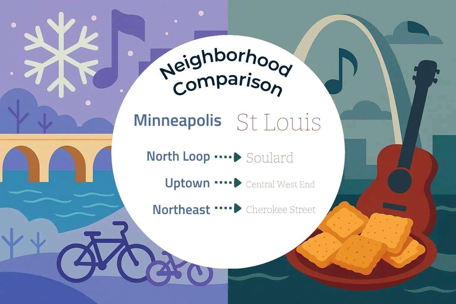 Minneapolis vs St. Louis Neighborhood Comparison