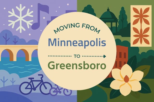 Moving from Minneapolis to Greensboro