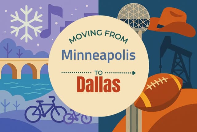 Moving from Minneapolis to Dallas