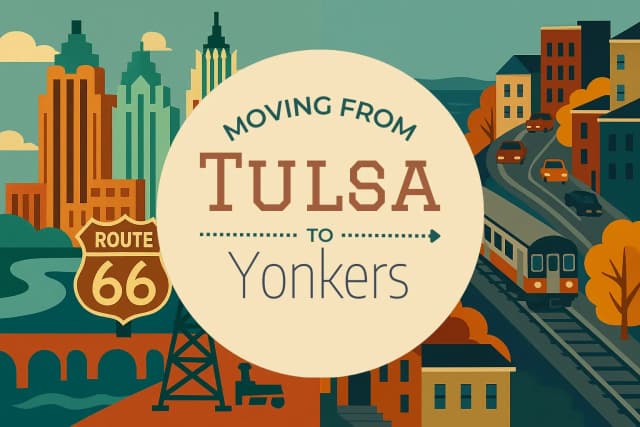Moving from Tulsa to Yonkers