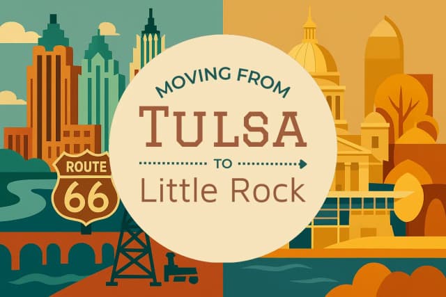Moving from Tulsa to Little Rock