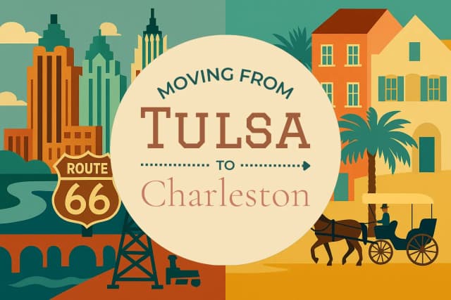 Moving from Tulsa to Charleston