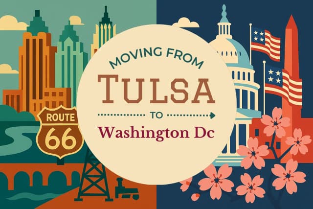 Moving from Tulsa to Washington DC