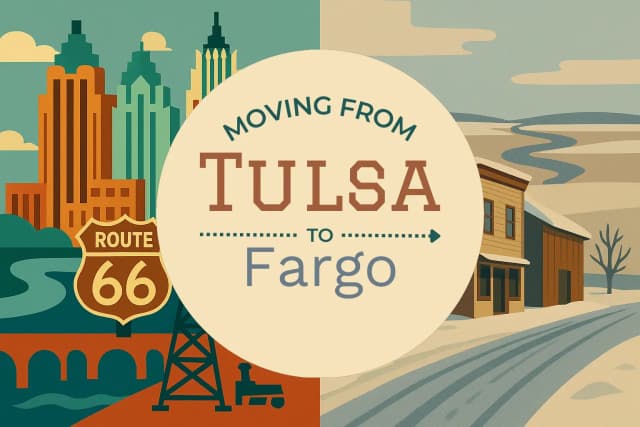 Moving from Tulsa to Fargo