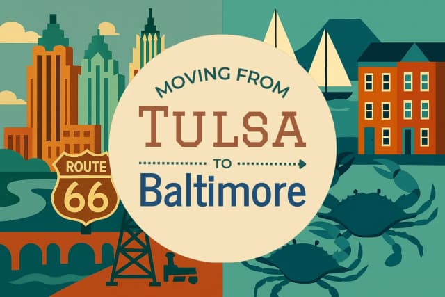 Moving from Tulsa to Baltimore