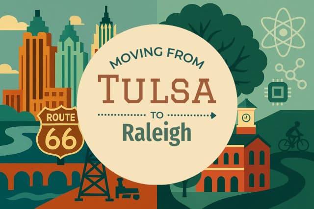 Moving from Tulsa to Raleigh