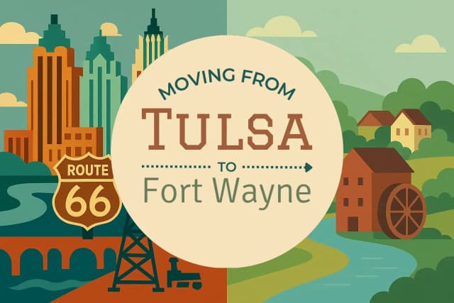 Moving from Tulsa to Fort Wayne