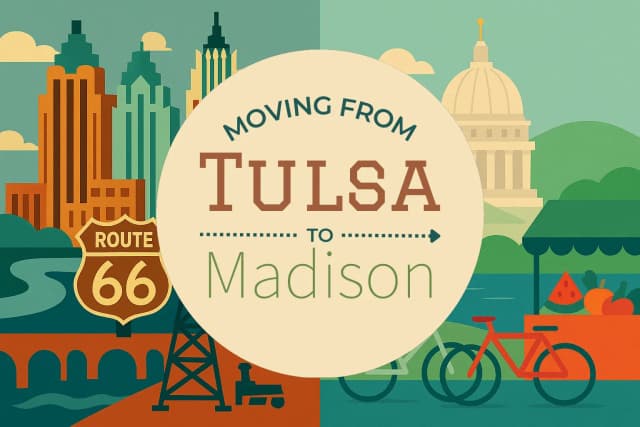 Moving from Tulsa to Madison