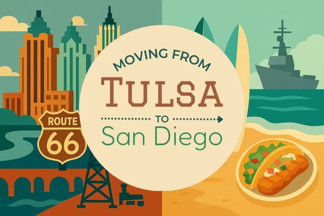 Moving from Tulsa to San Diego