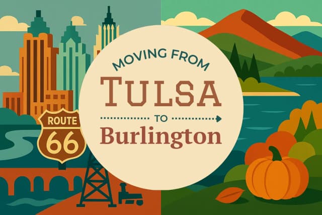 Moving from Tulsa to Burlington
