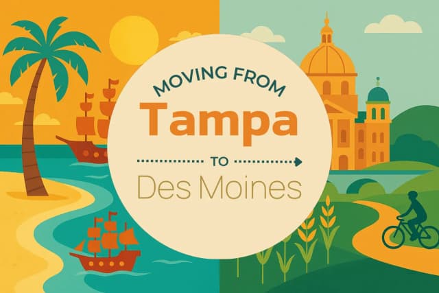 Moving from Tampa to Des Moines