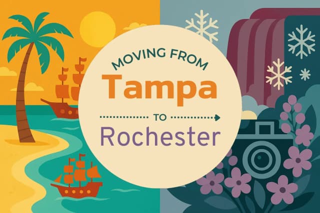 Moving from Tampa to Rochester