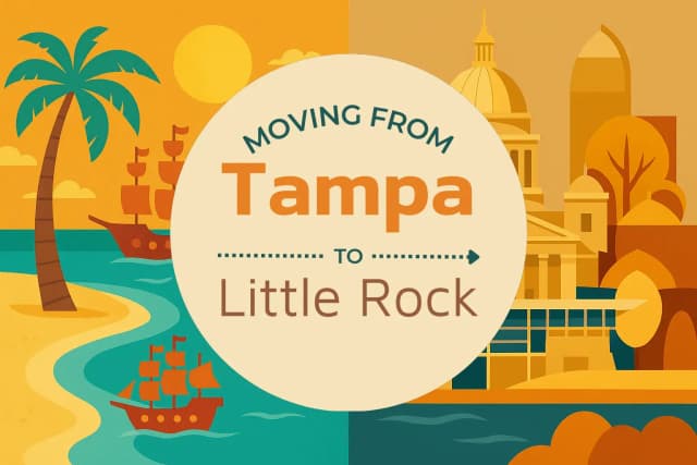 Moving from Tampa to Little Rock
