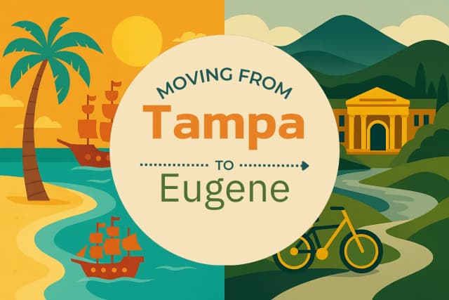 Moving from Tampa to Eugene