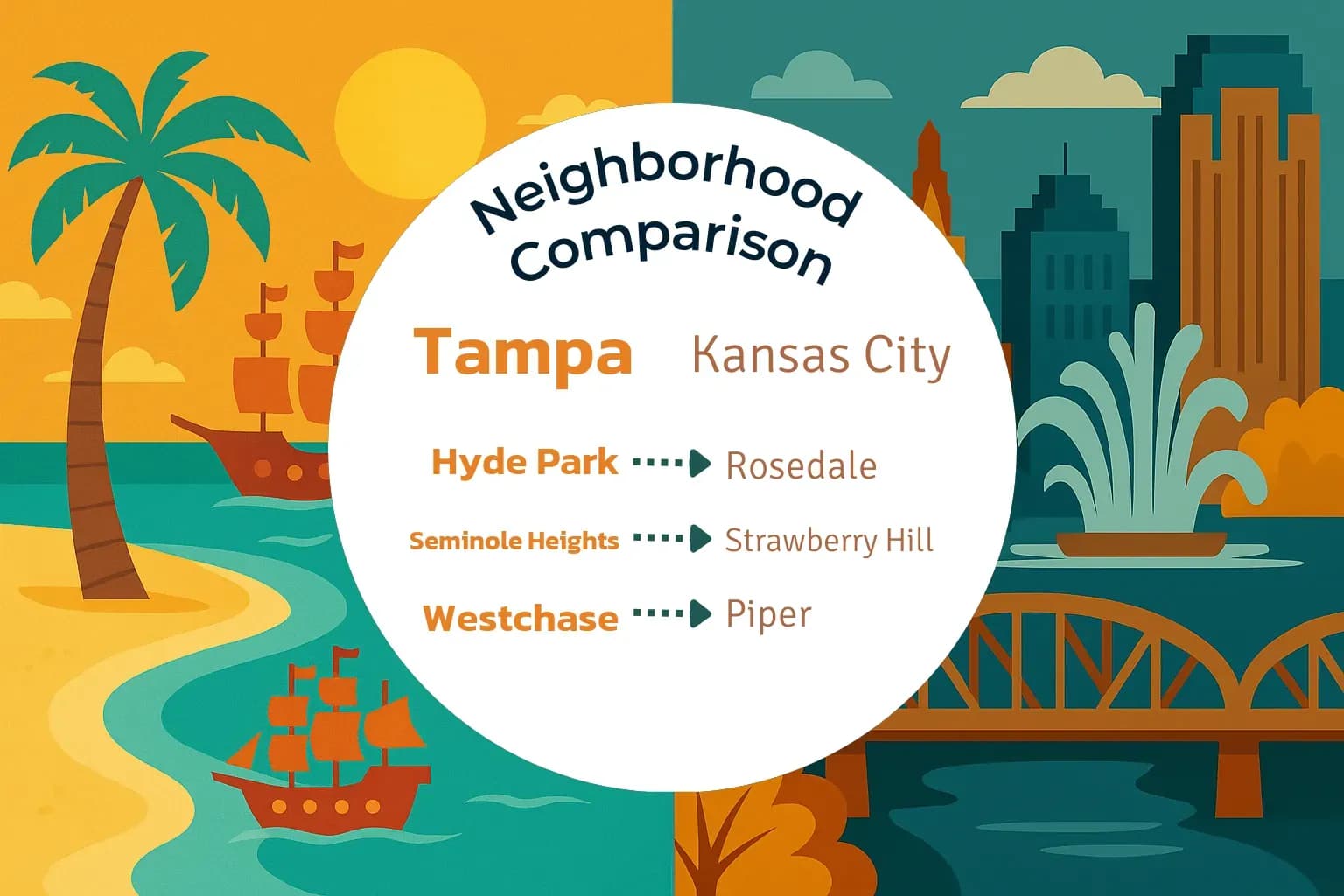Tampa vs Kansas City Neighborhood Comparison