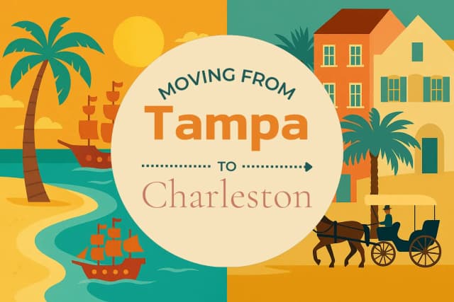 Moving from Tampa to Charleston
