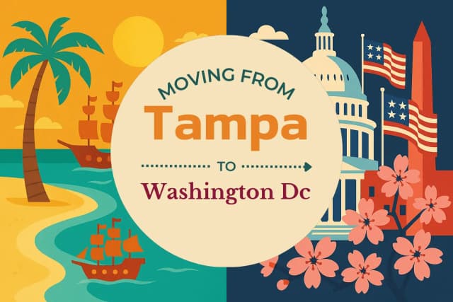 Moving from Tampa to Washington DC