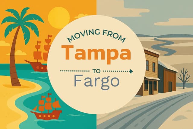 Moving from Tampa to Fargo