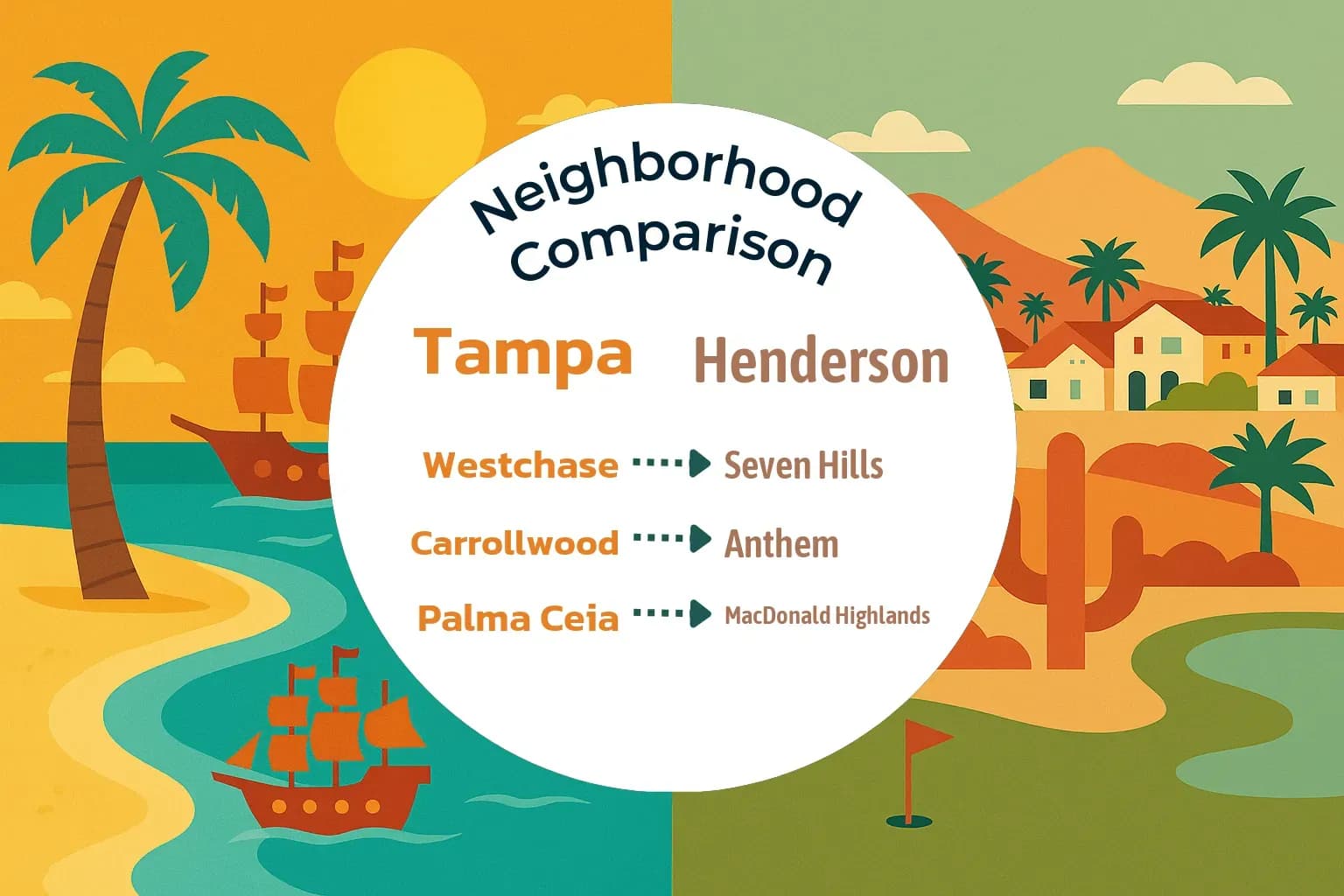 Tampa vs Henderson Neighborhood Comparison